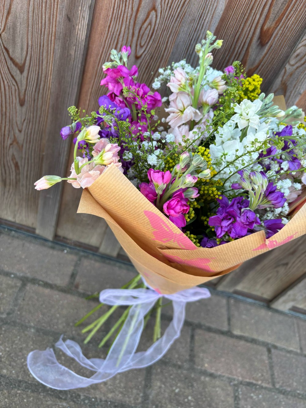 mixed stock bouquet